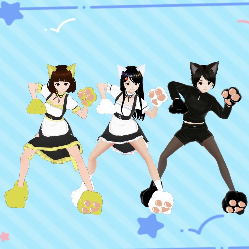 猫パンチ・猫キックDX Cat's punch/kick DX