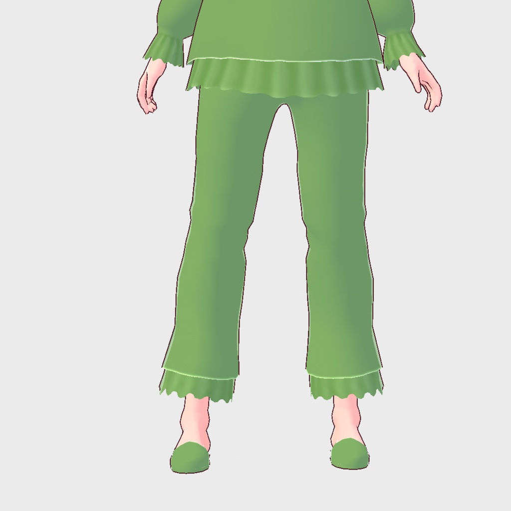 フリルパジャマ