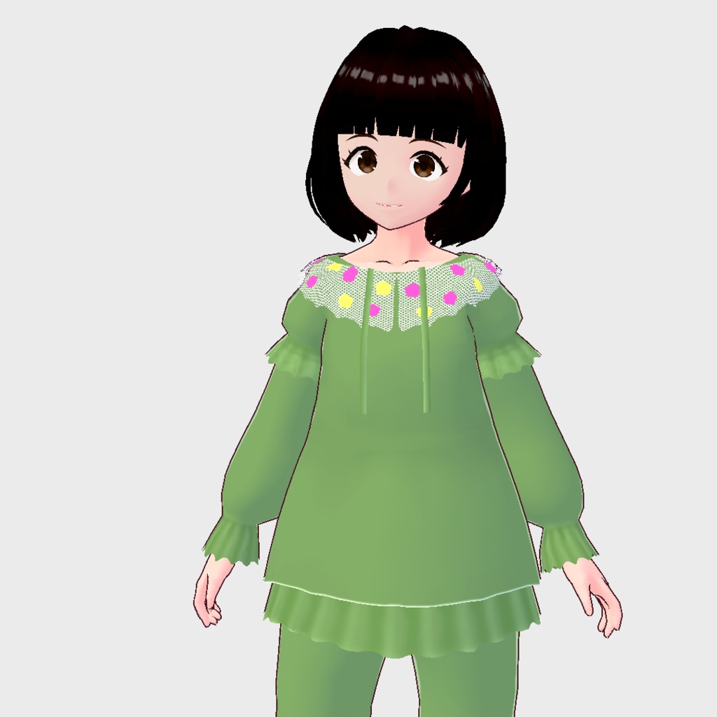 フリルパジャマ