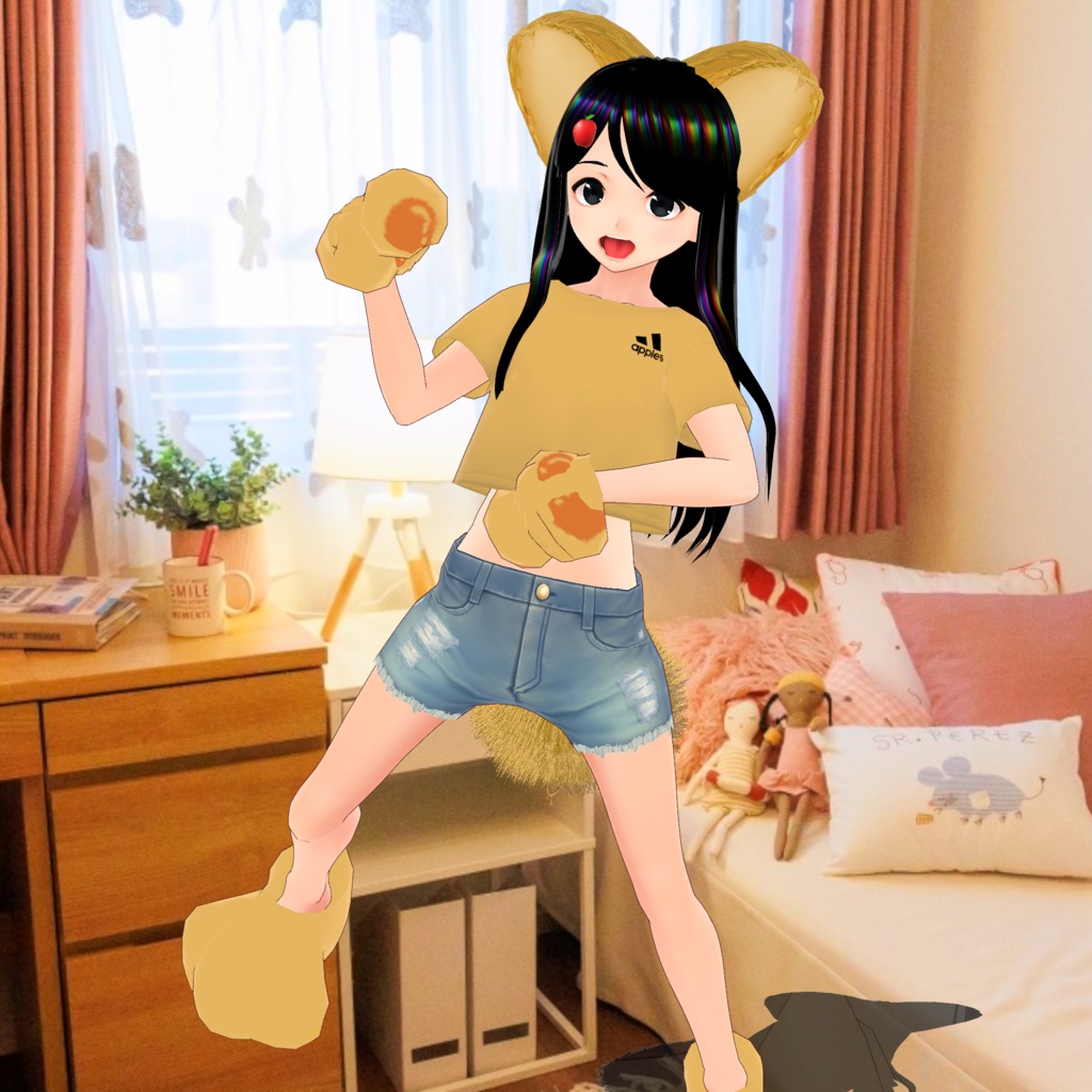 たぬきのしっぽ Raccoon tail