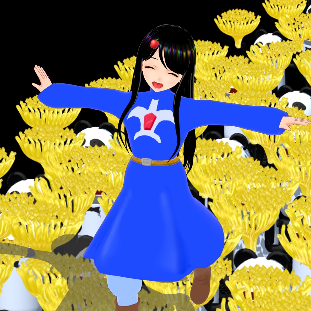 ナウシカっぽい「あおきころも」