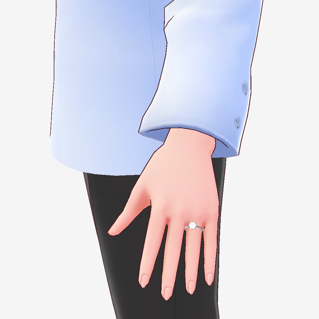 【意中の人一人にだけ再配布可】ダイヤモンドリング Free diamond ring