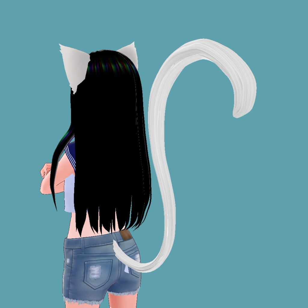 猫のしっぽ なめらか八角形断面