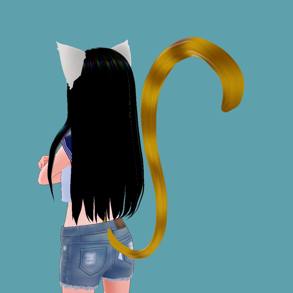 猫のしっぽ なめらか八角形断面