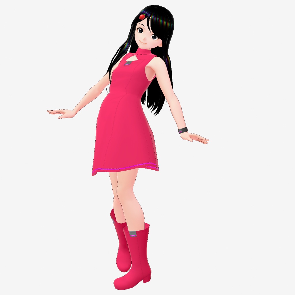 シェーダカラーで色変えできるワンピ