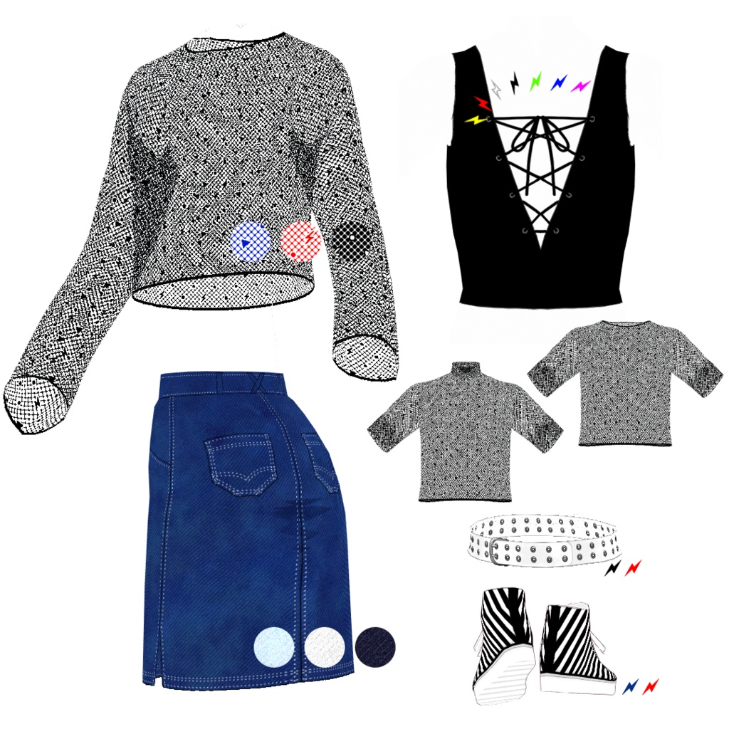 sc006 - Vivid Blouse #VRoid