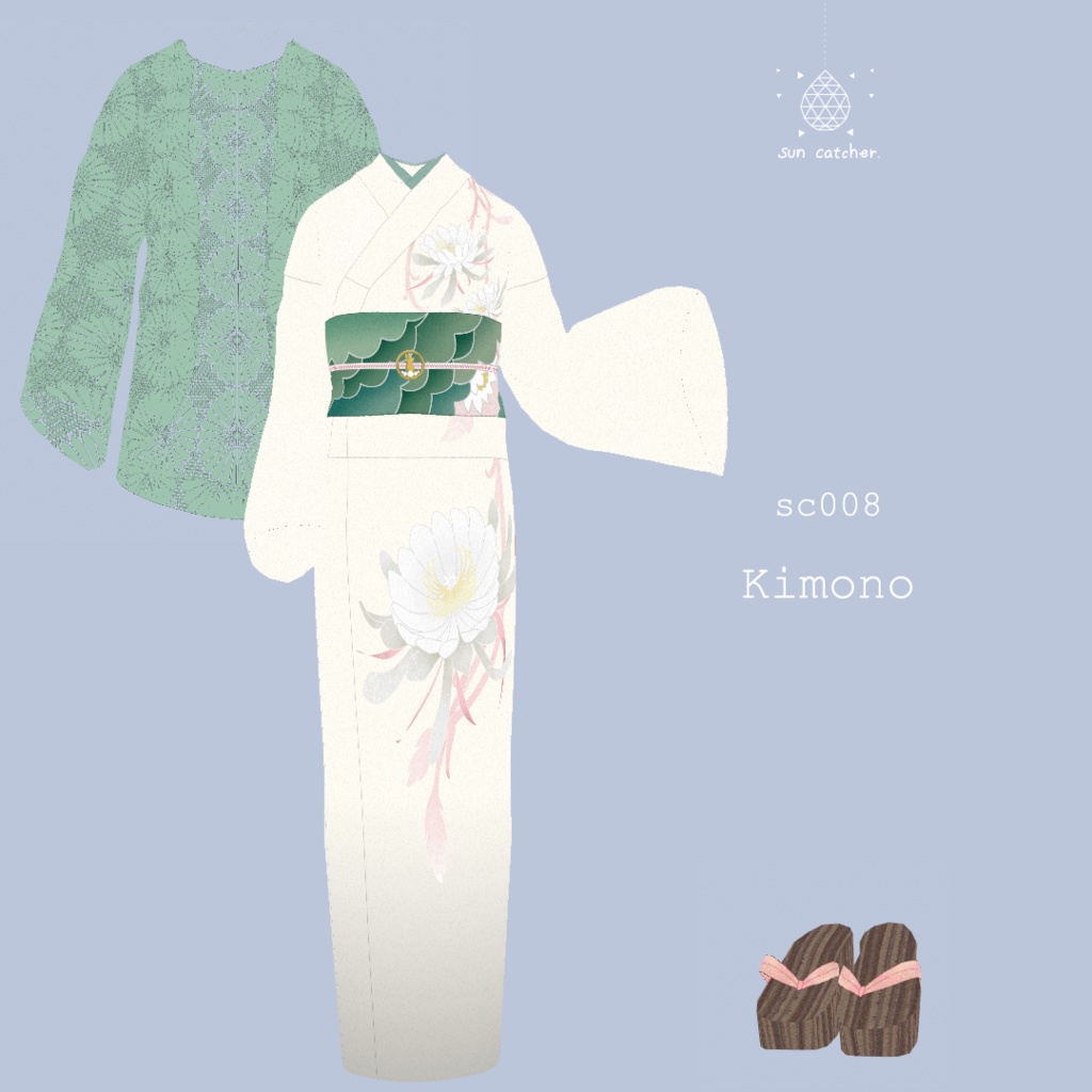 sc008 - Kimono #VRoid