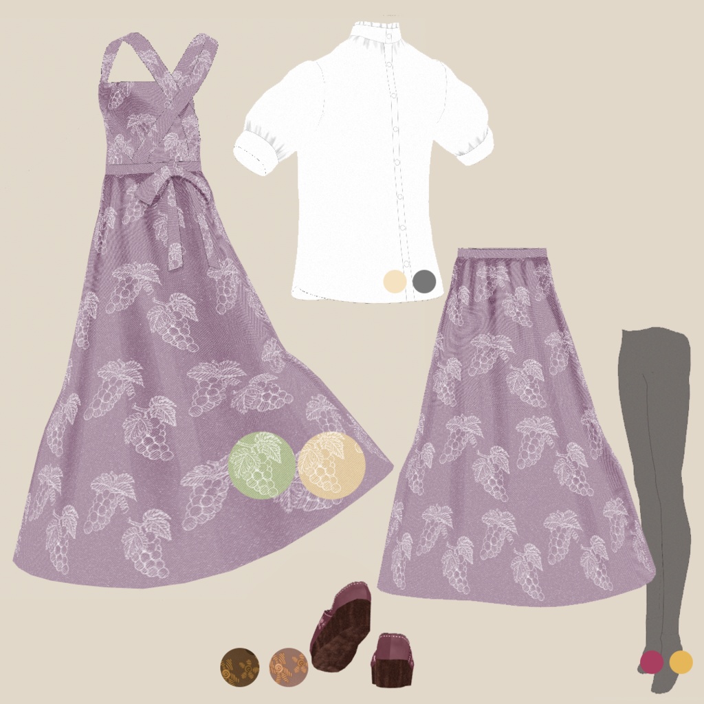 sc009 - Pinafore #VRoid