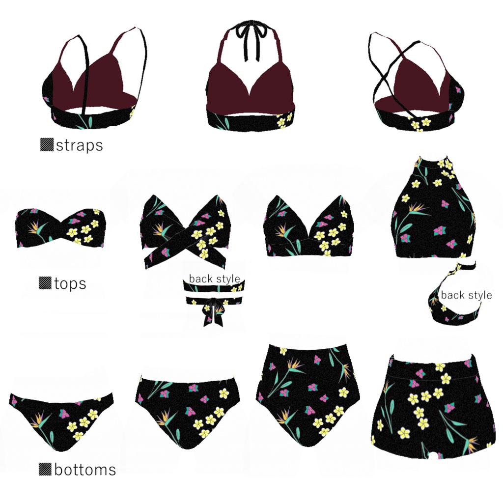 sc012 - Swimwear #VRoid