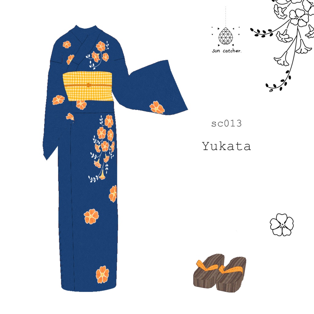 sc013 - Yukata #VRoid