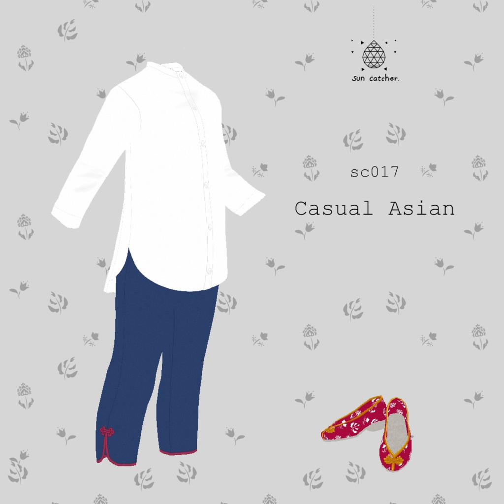 sc017 - Casual Asian #VRoid