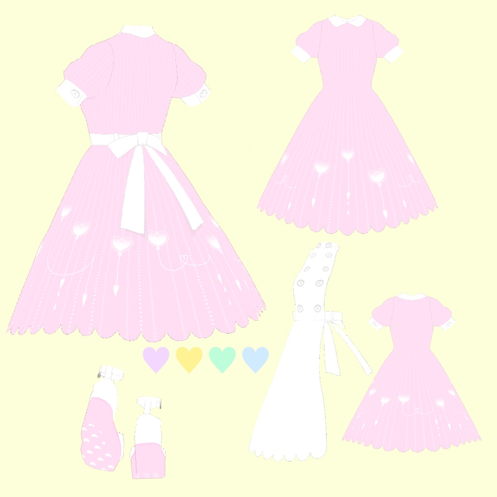 sc023 - Drip Dress #VRoid