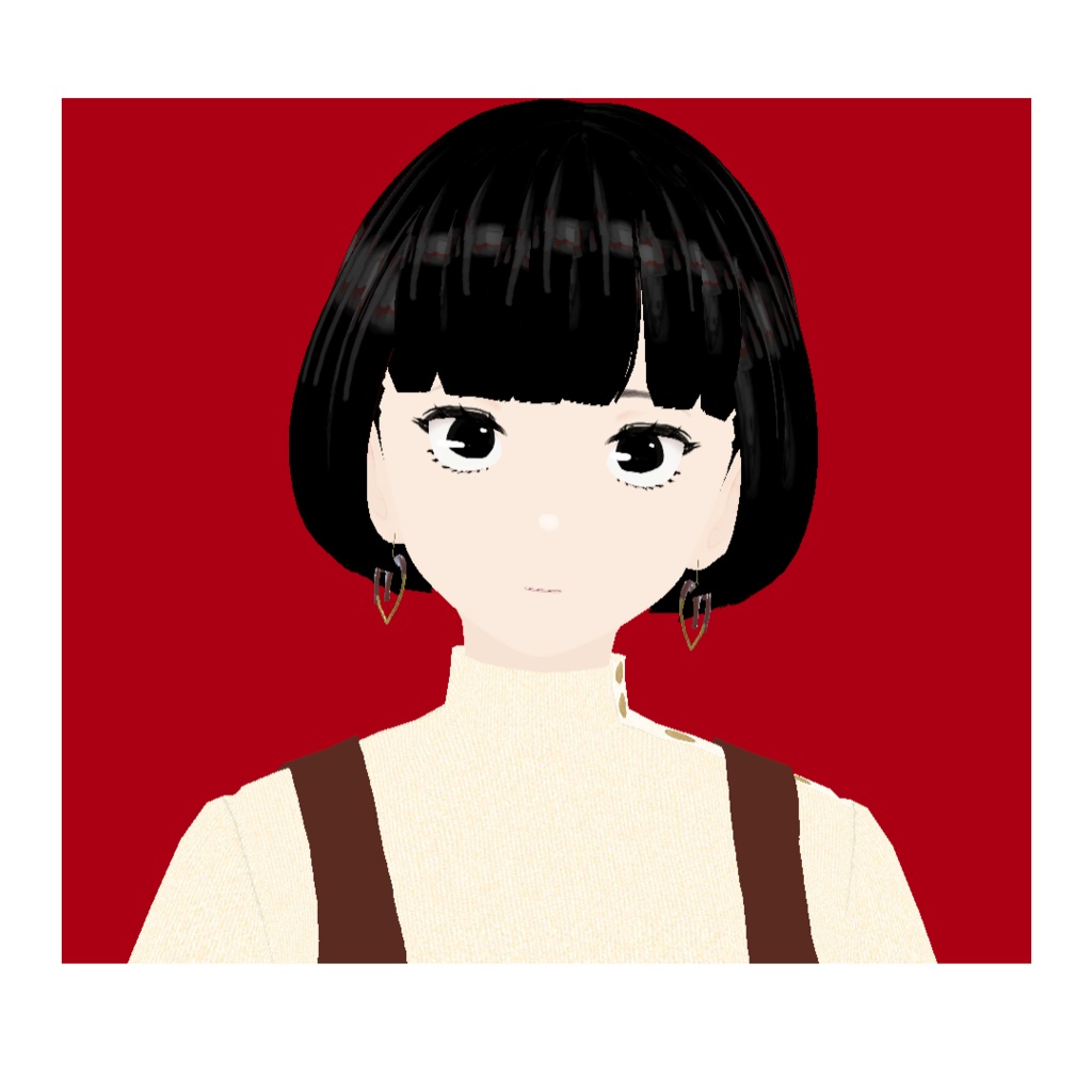 scAC003 - Chocolate Earrings #b3d