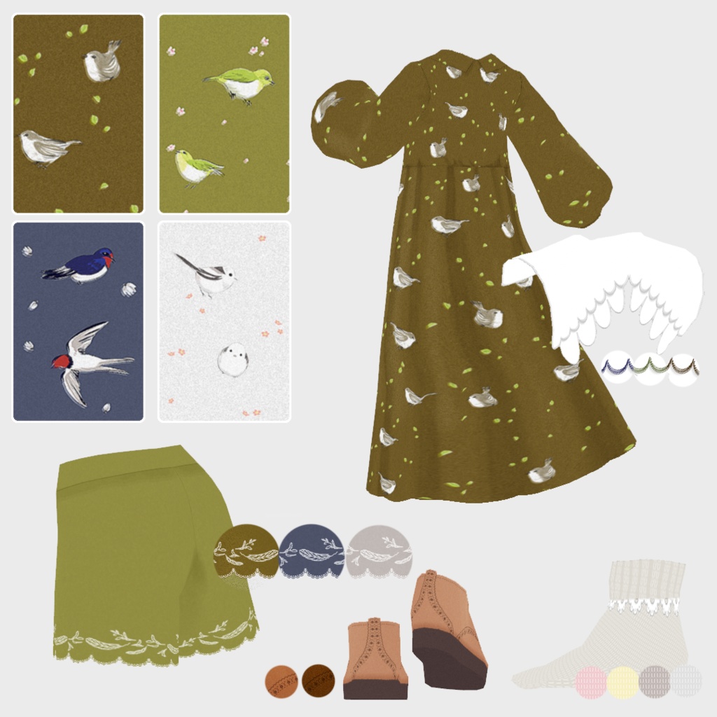 sc030 - Little Bird #VRoid