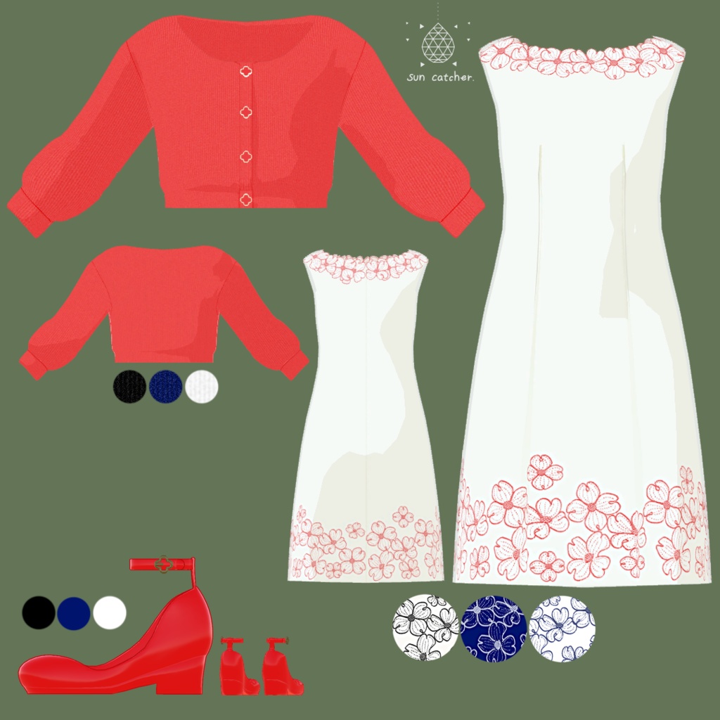 scVA001 - Cornus florida Dress for Grus