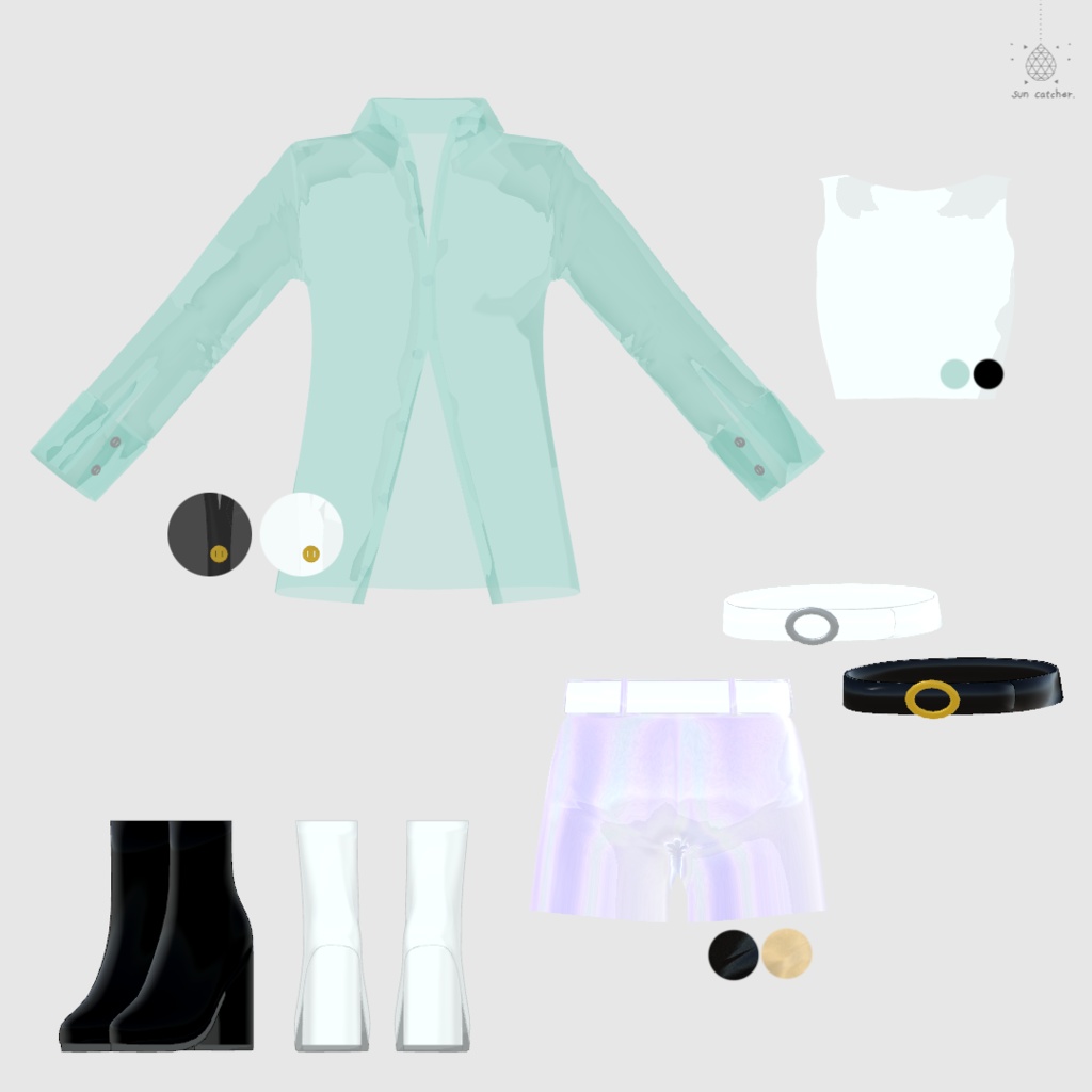 scVA002 - See-Through Shirt for Grus