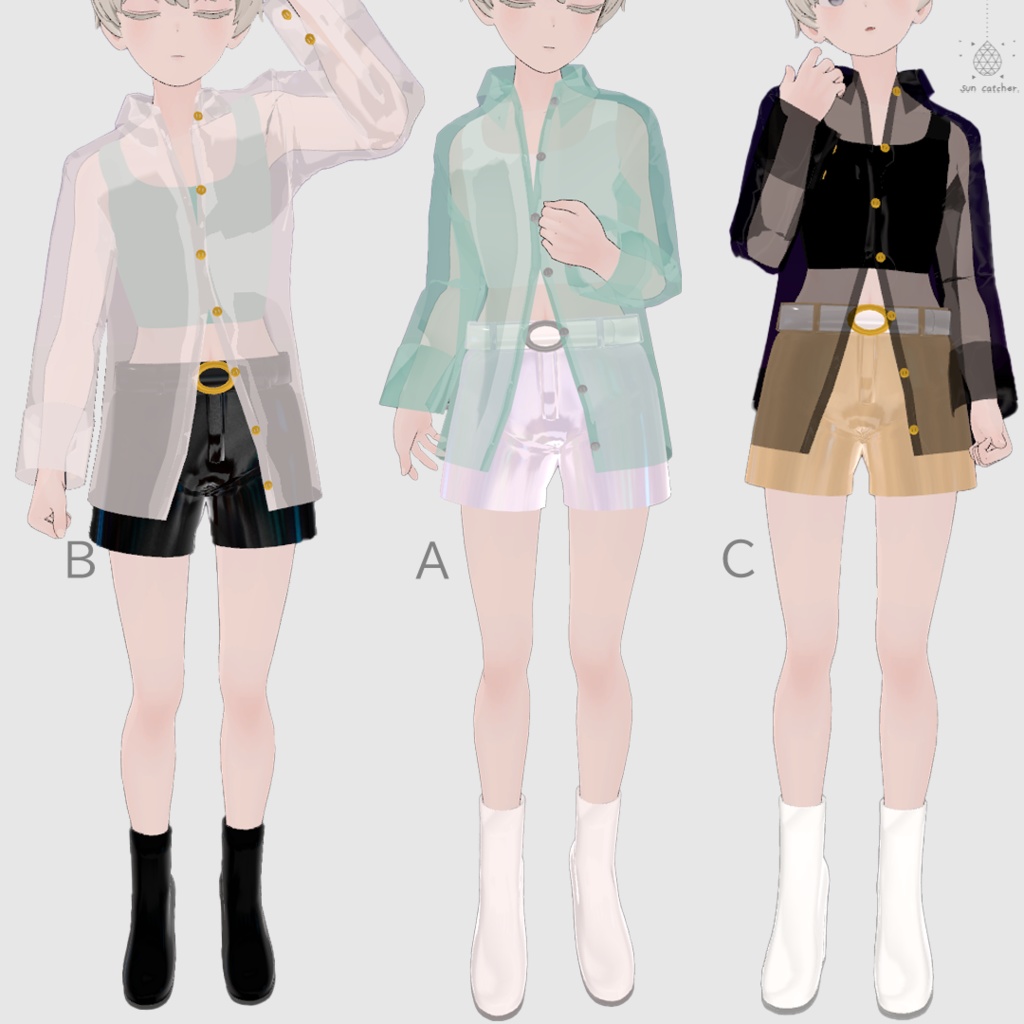 scVA002 - See-Through Shirt for Grus