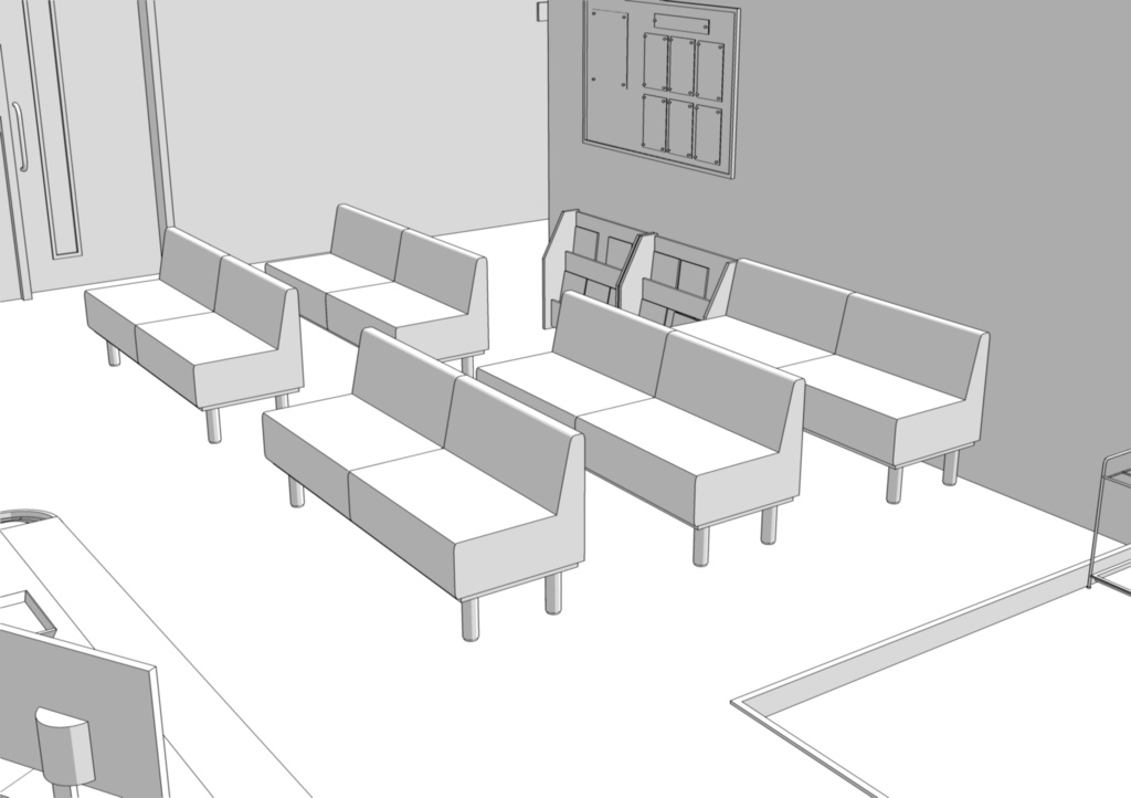 病院の受付_待合室