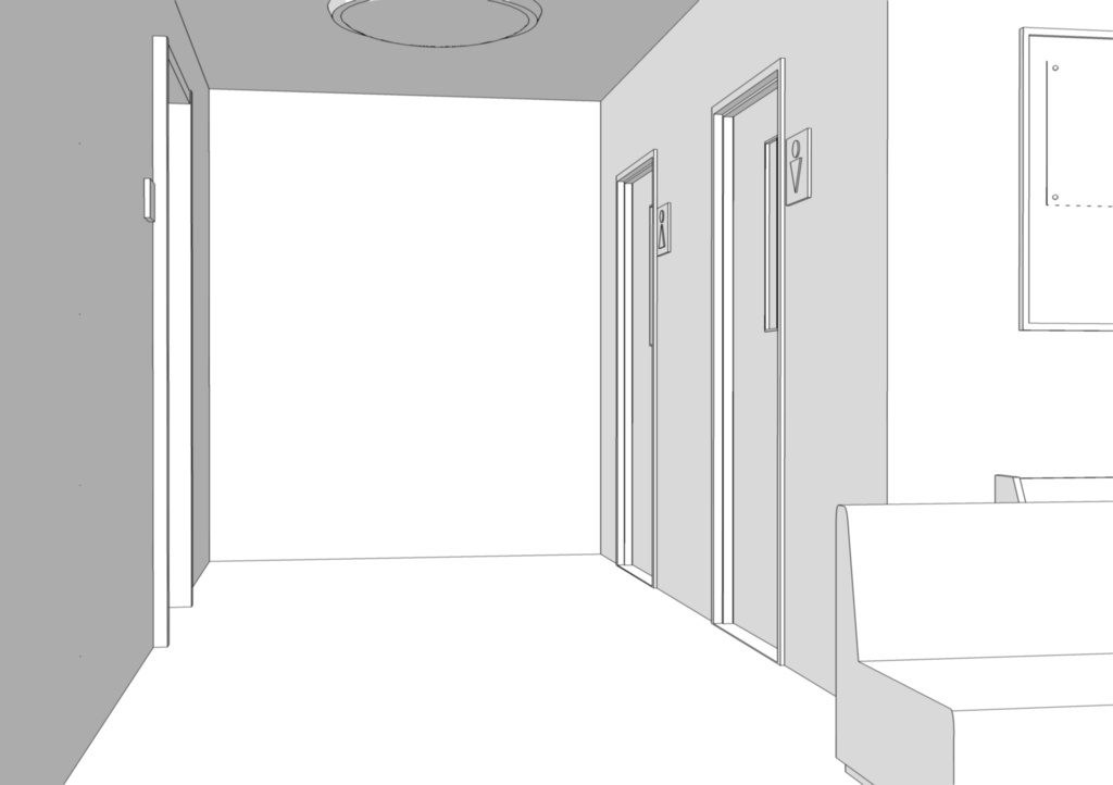 病院の受付_待合室