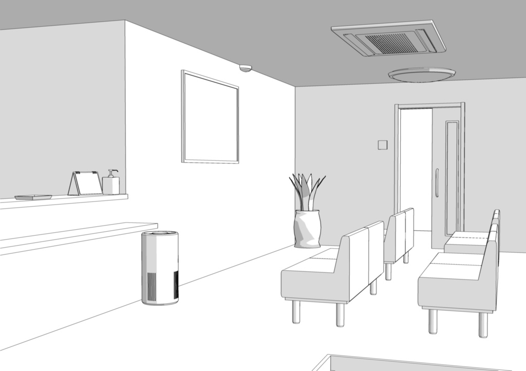 病院の受付_待合室