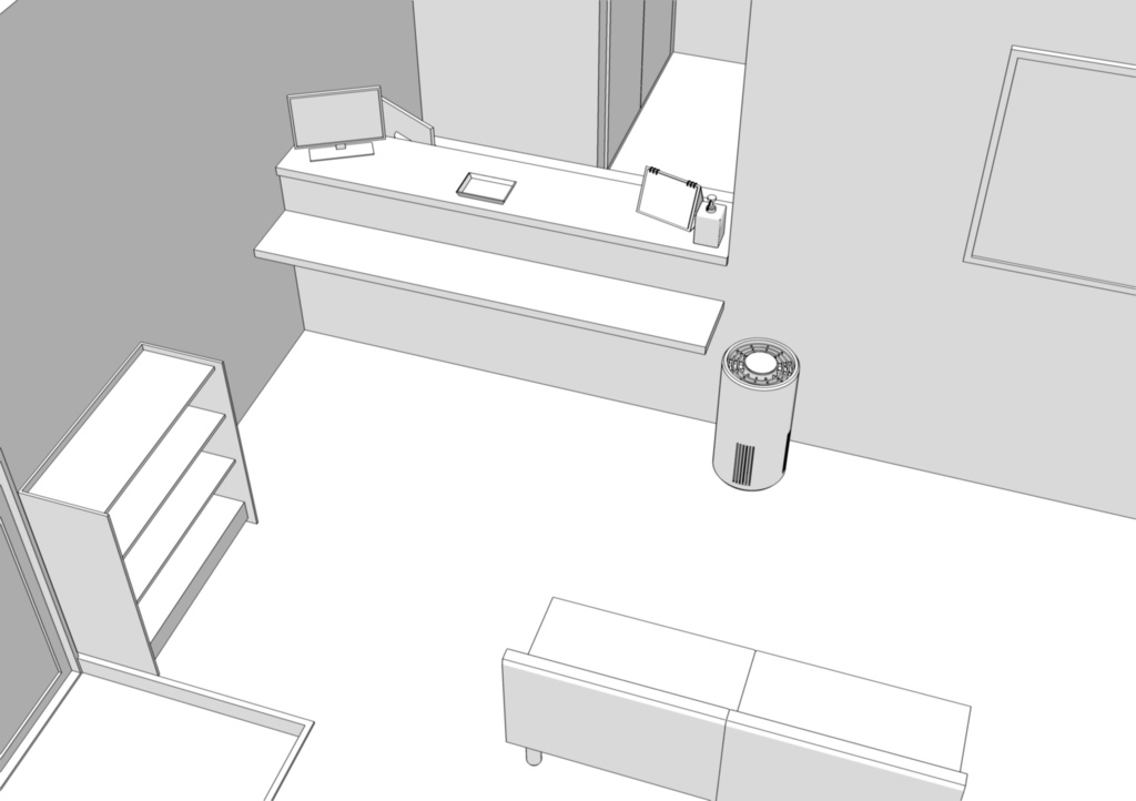 病院の受付_待合室