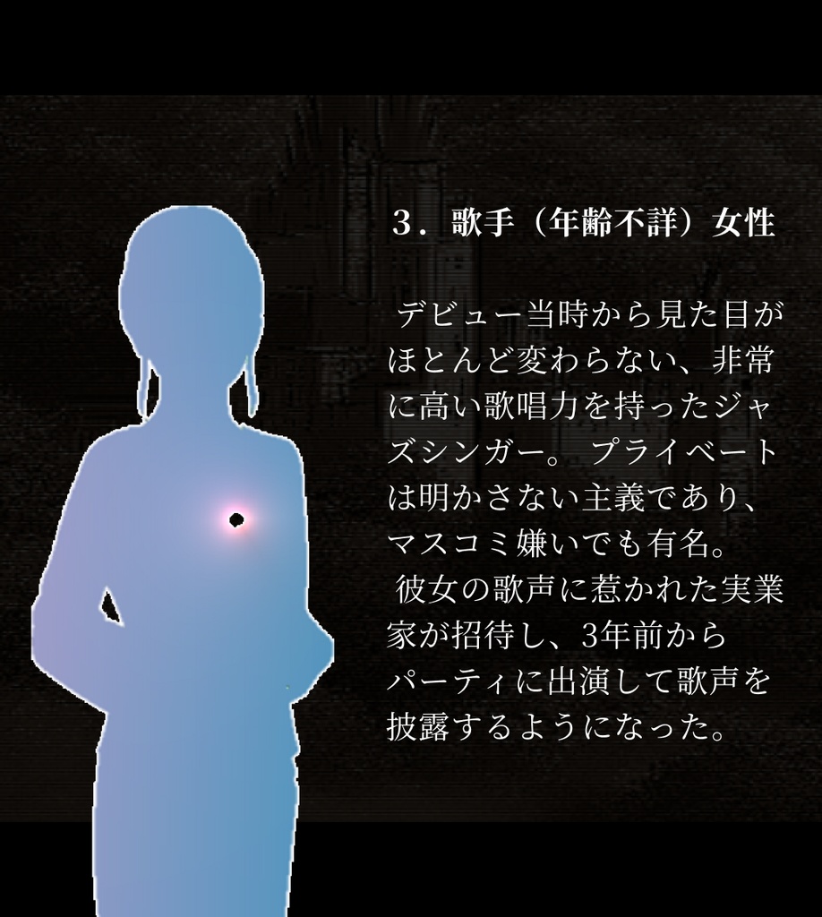 5人用オンラインマーダーミステリー『比津伯荘の殺人』