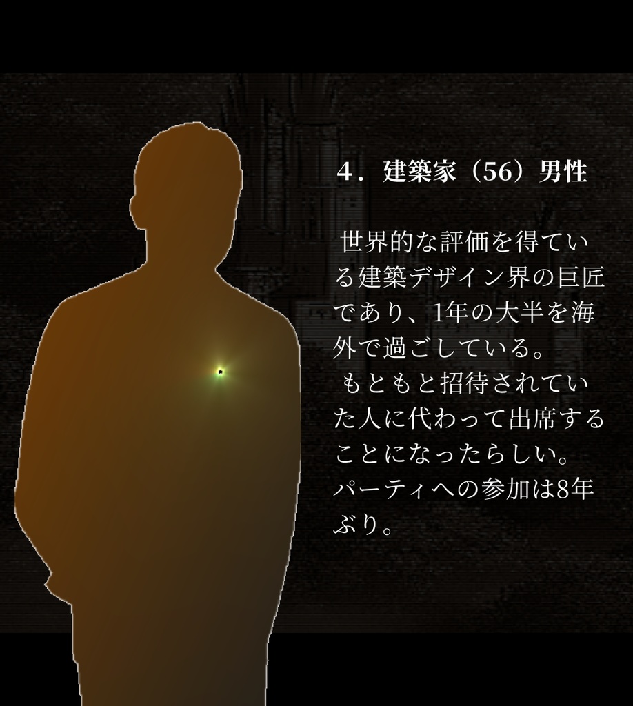 5人用オンラインマーダーミステリー『比津伯荘の殺人』