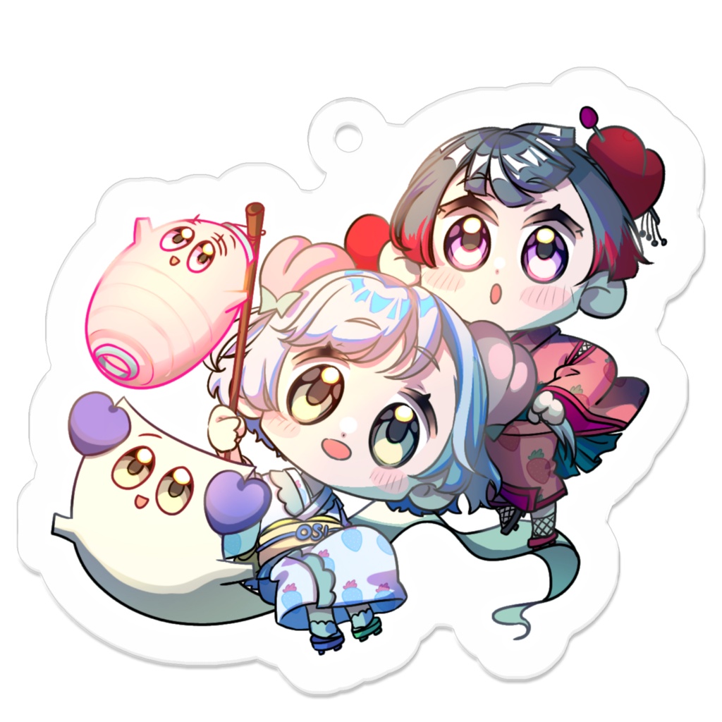 🍓🩵夏ダネッ！アクキー