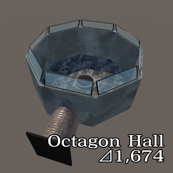 Octagon Hall【VRChat想定】