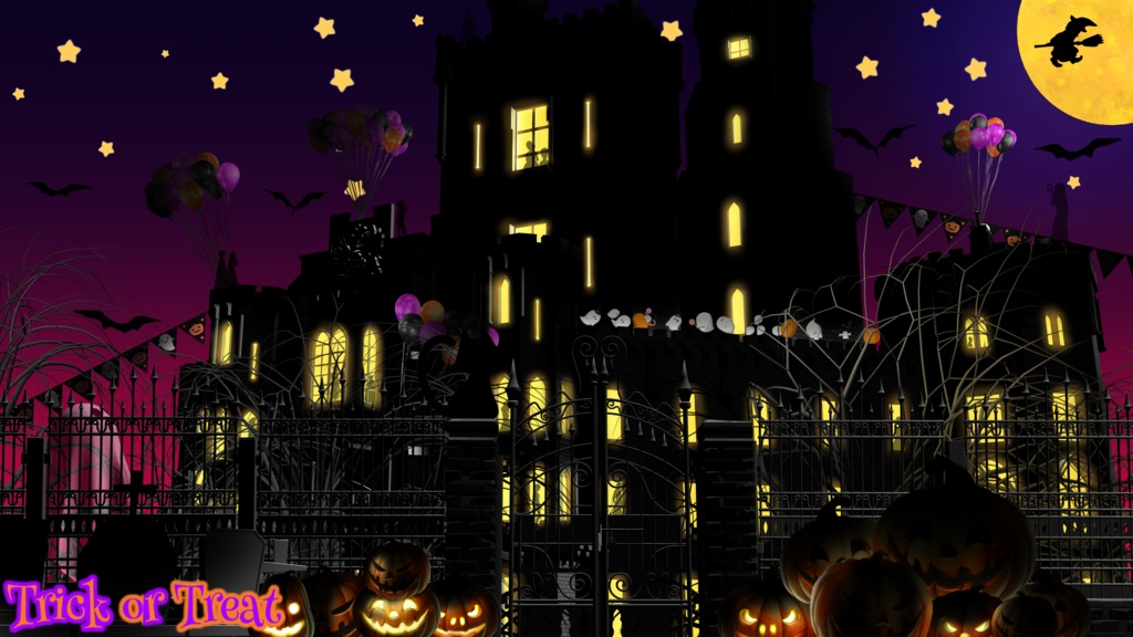 ハロウィン背景