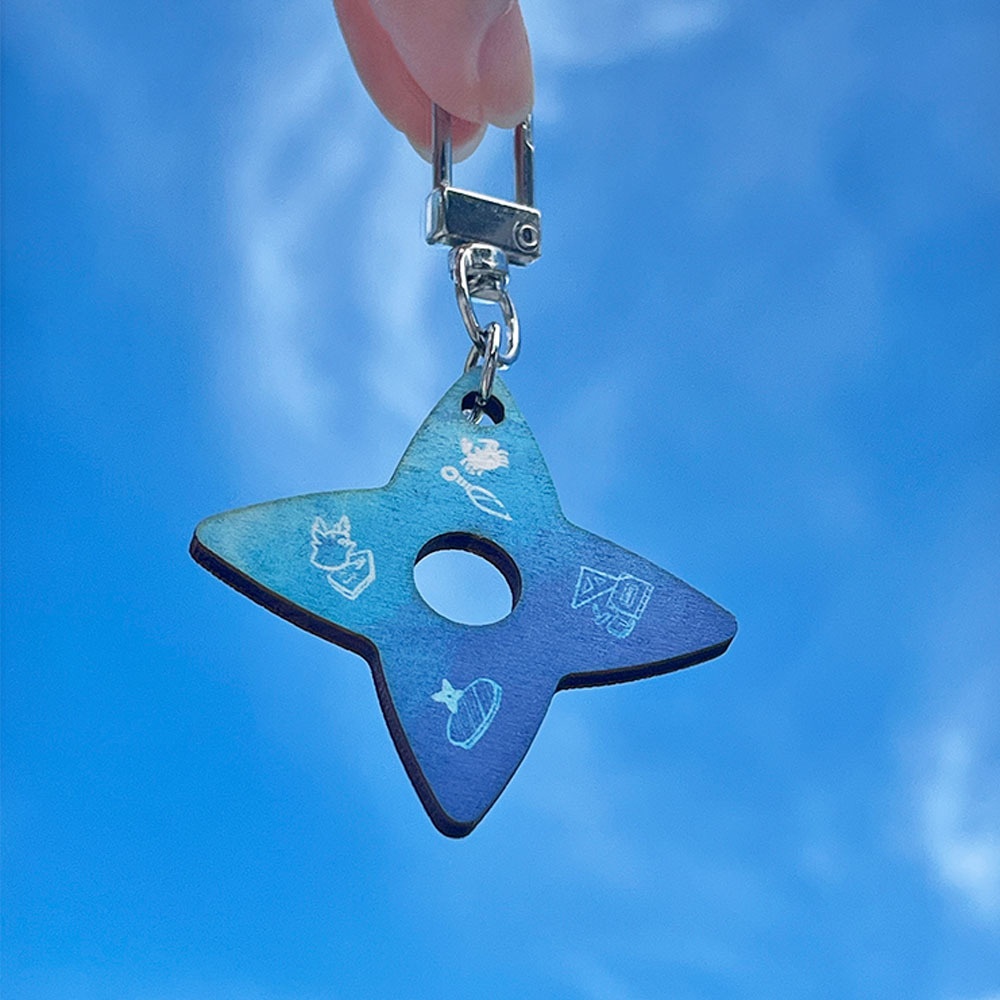 子利回憶 木製チャム