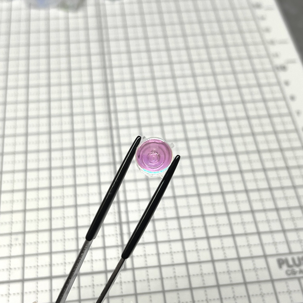 GCコンカスタムボタン 『ABXY, start, Z, D-pad』ピンクオーロラ