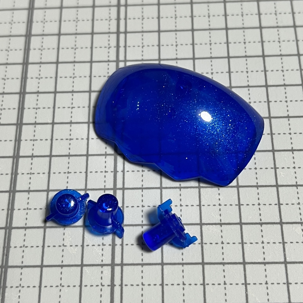 たまごっちパラダイスカスタムパーツセット『キャップ, ボタン×3』『中層』