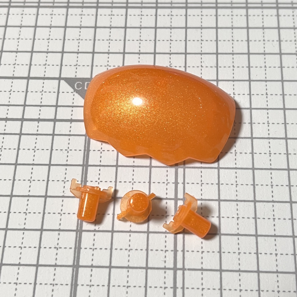 たまごっちパラダイスカスタムパーツセット『キャップ, ボタン×3』