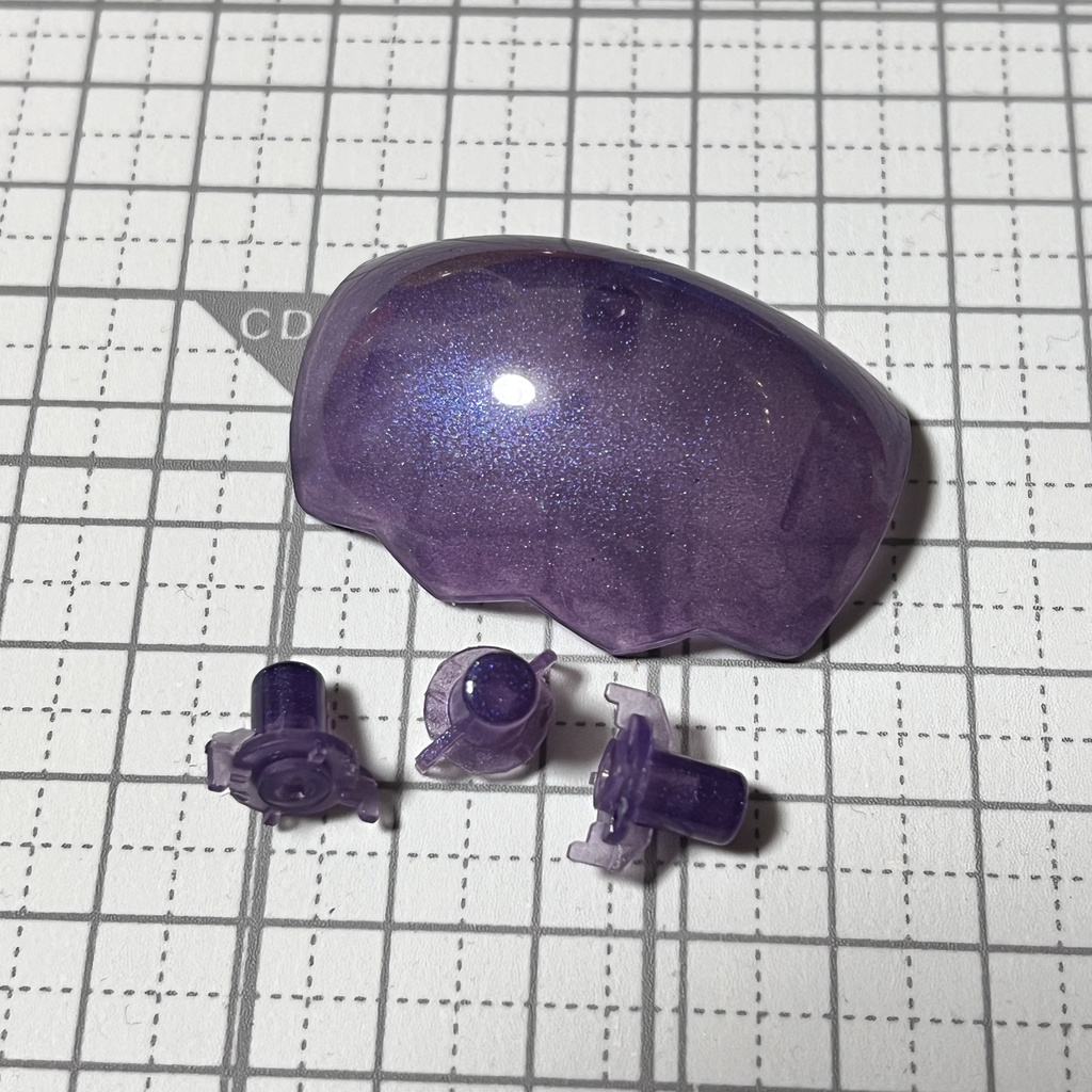 たまごっちパラダイスカスタムパーツセット『キャップ, ボタン×3』