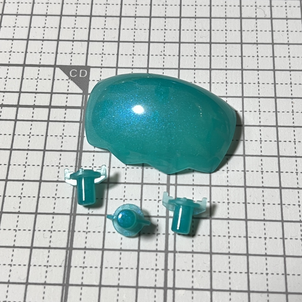 たまごっちパラダイスカスタムパーツセット『キャップ, ボタン×3』