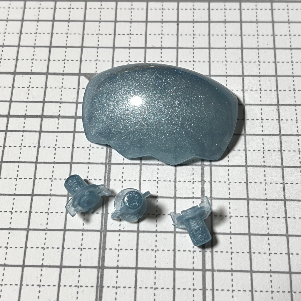 たまごっちパラダイスカスタムパーツセット『キャップ, ボタン×3』