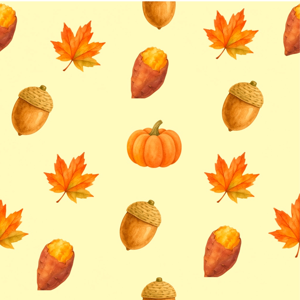 秋の暮らしと紅葉を楽しむデジタルペーパー
