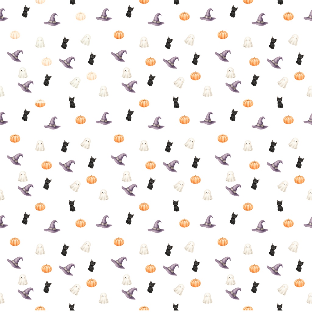 大人かわいいハロウィン デジタルペーパー
