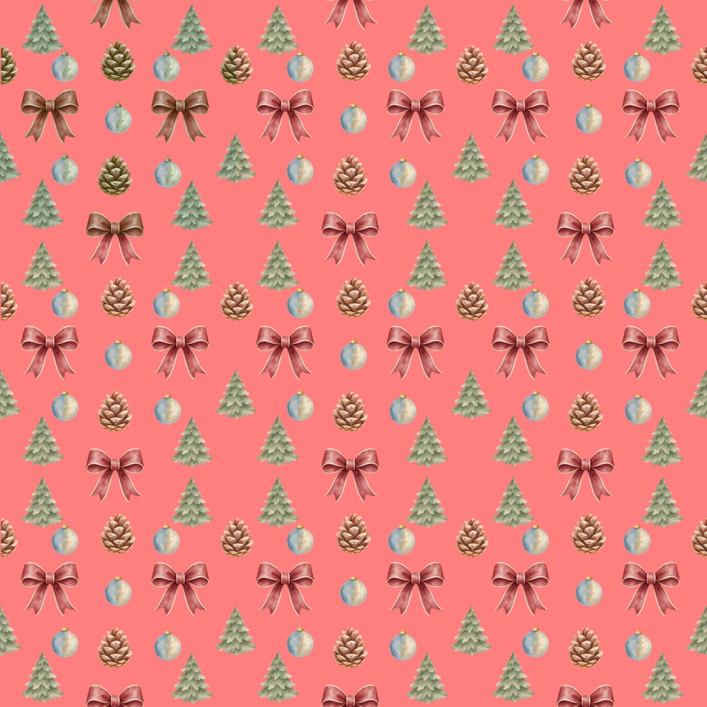 大人かわいいクリスマス デジタルペーパー