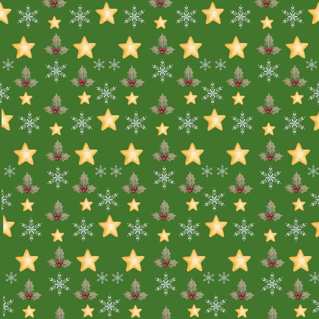 大人かわいいクリスマス デジタルペーパー