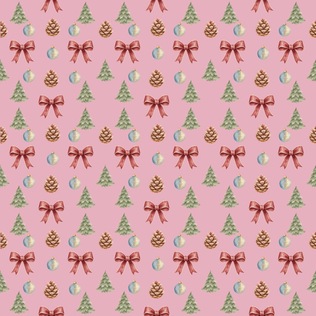 大人かわいいクリスマス デジタルペーパー