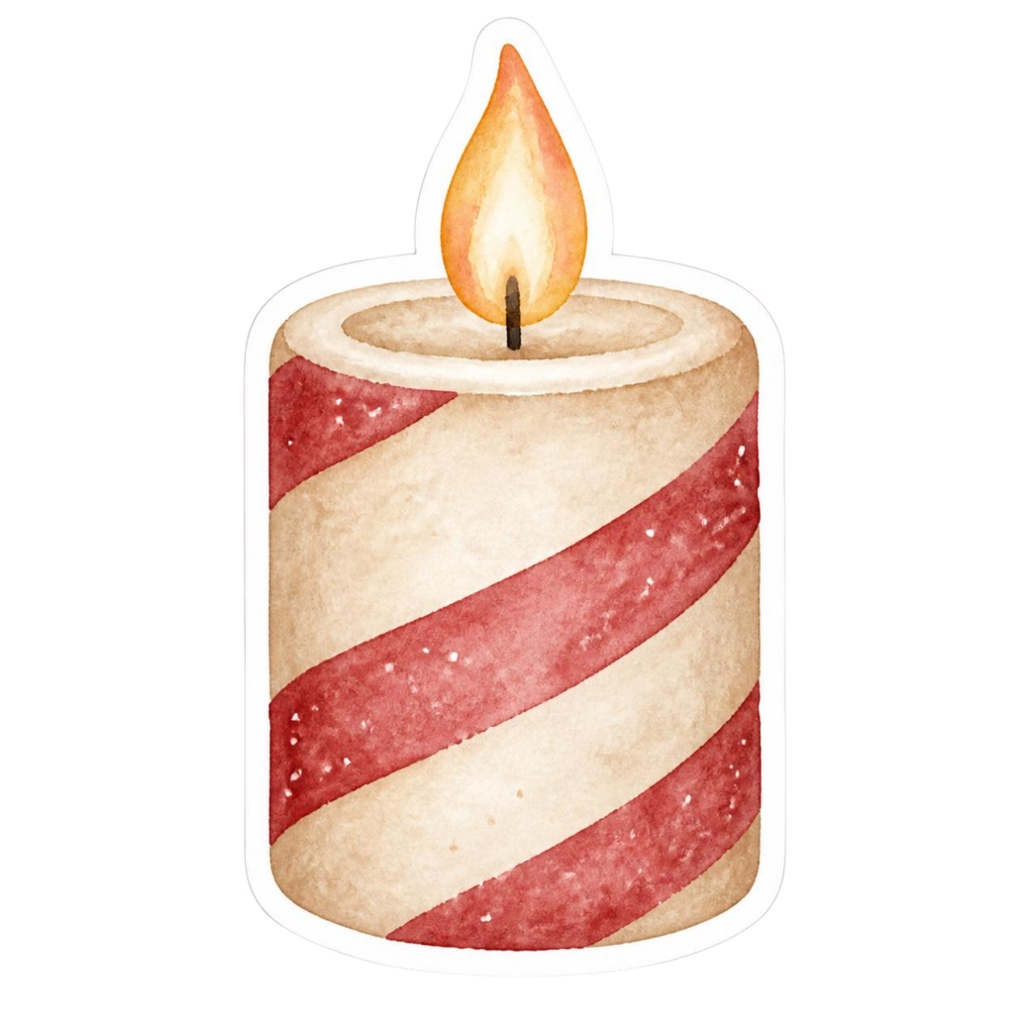 🎄 大人かわいいクリスマスステッカー