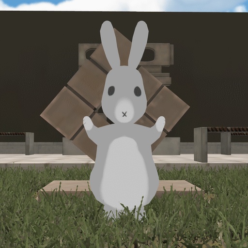 うさぎVRMアバター - haiirousagip - 2/2