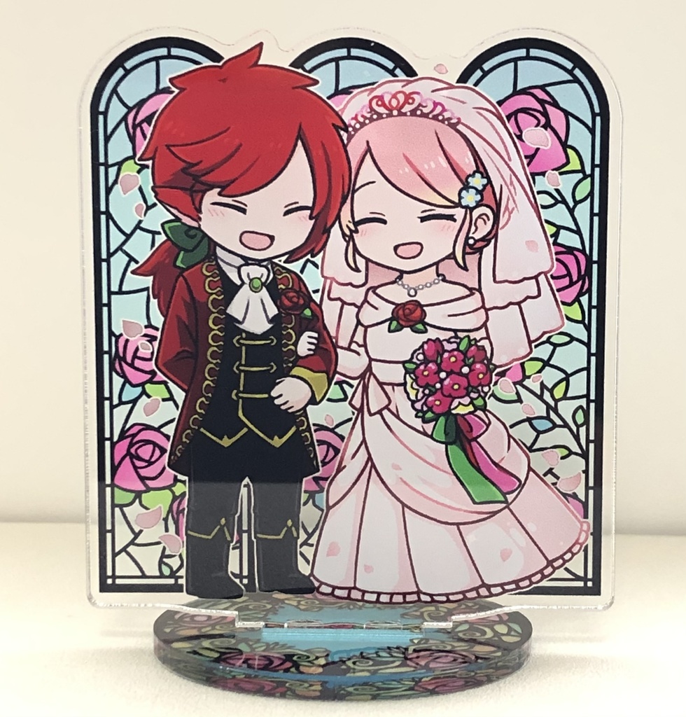デデリネ結婚式アクスタ