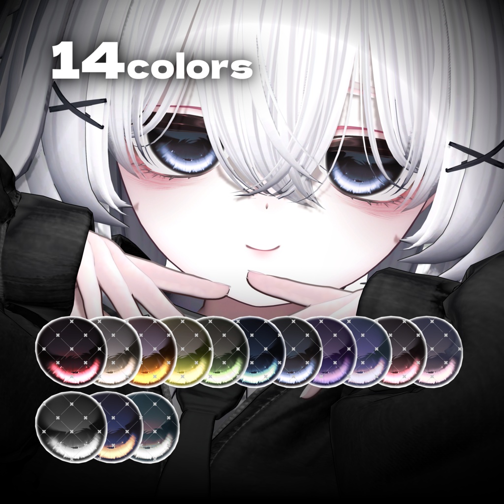 期間限定無料/SALE🩵~8/7まで【愛莉(Airi)専用】Drowse Makeup+Eye texture+Face Blendshape+PSD