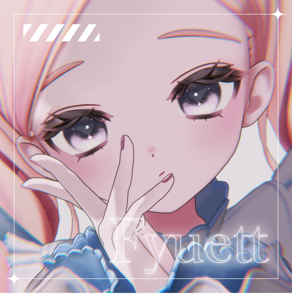 【4アバター対応】キラキラ動く!✨Starcut eye/24color