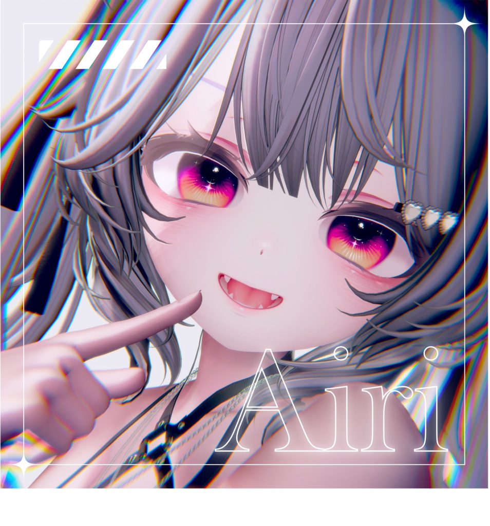 【4アバター対応】キラキラ動く!✨Starcut eye/24color