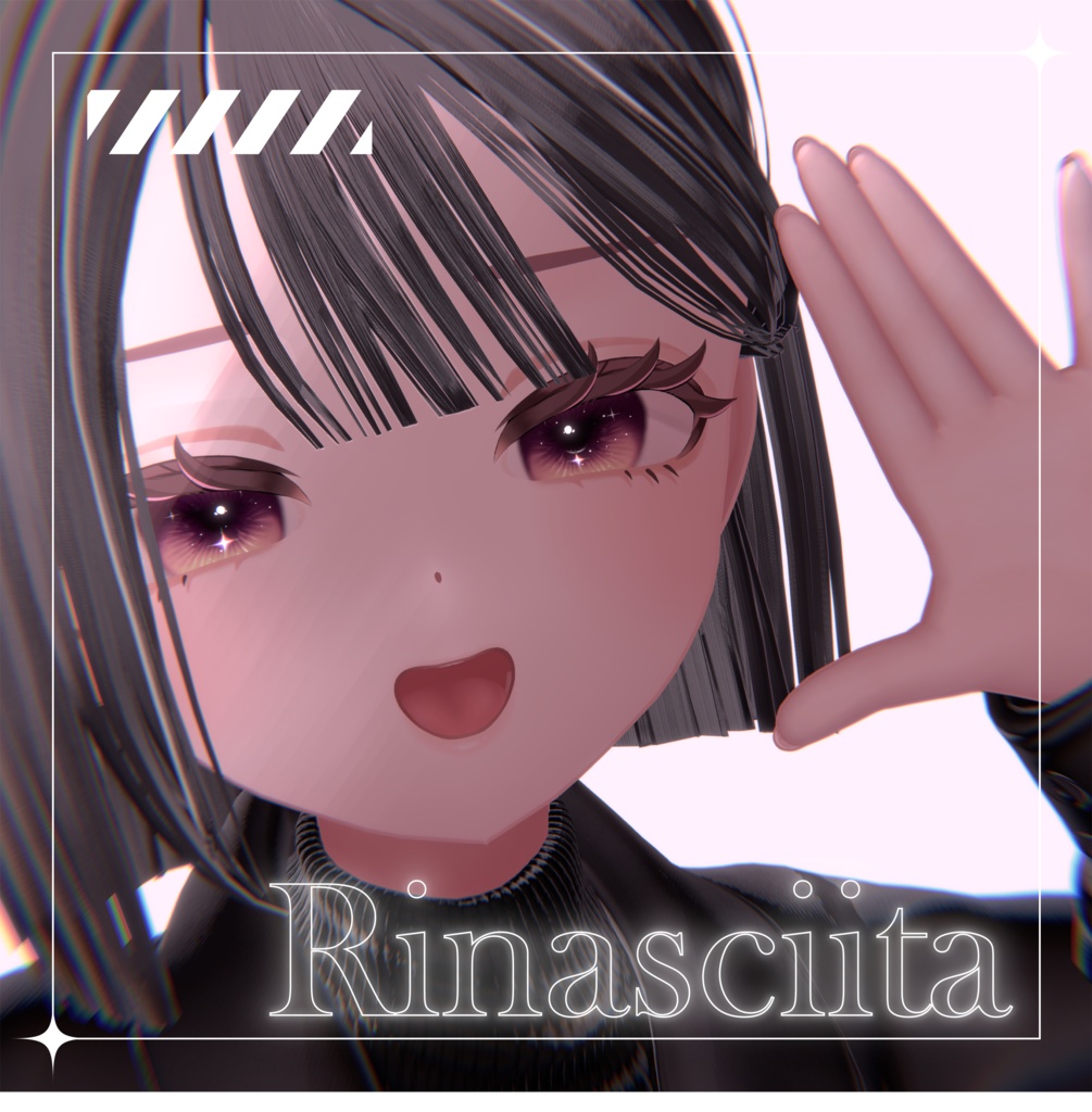 【4アバター対応】キラキラ動く!✨Starcut eye/24color