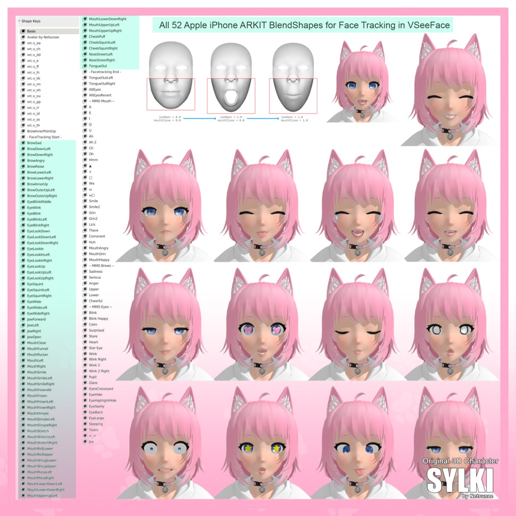 Original 3D Model "Sylki"
